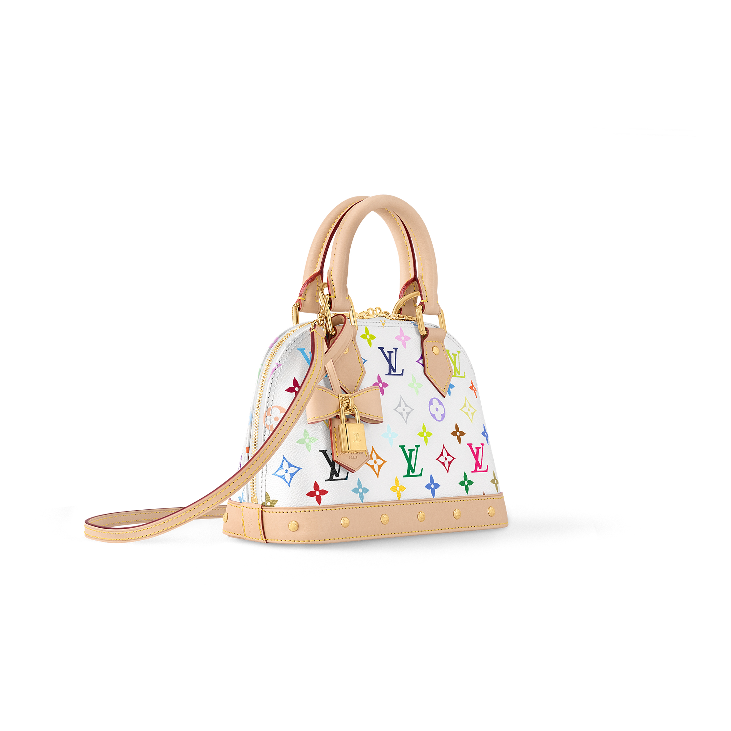 LOUIS VUITTON MASTER MURAKAMI LV X TM ALMA BB M13078 (23.5*17.5*11.5cm)